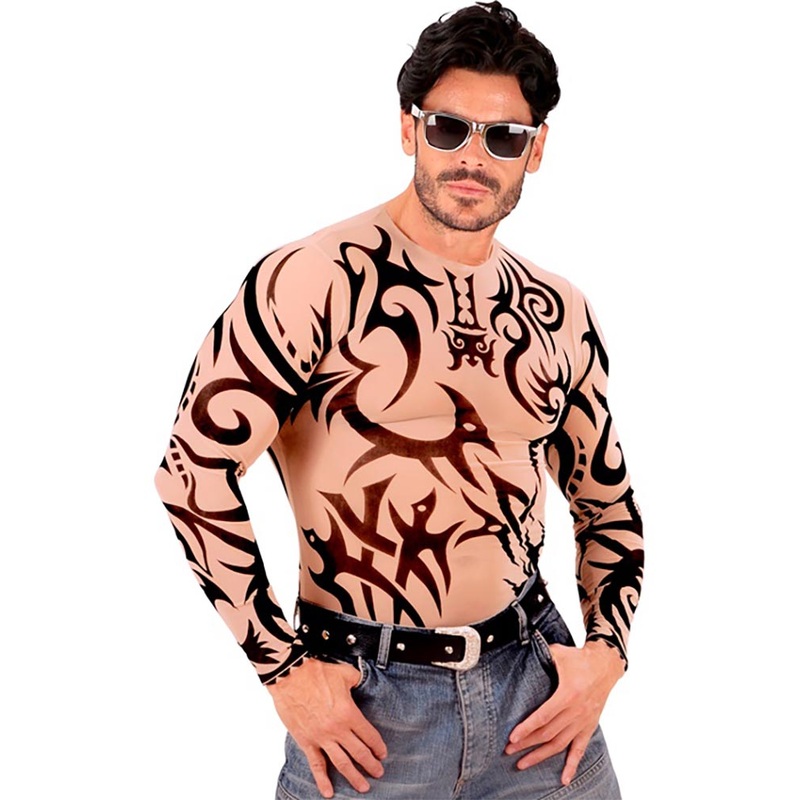 Tribal Mens Full Body Tattoo Sleeve