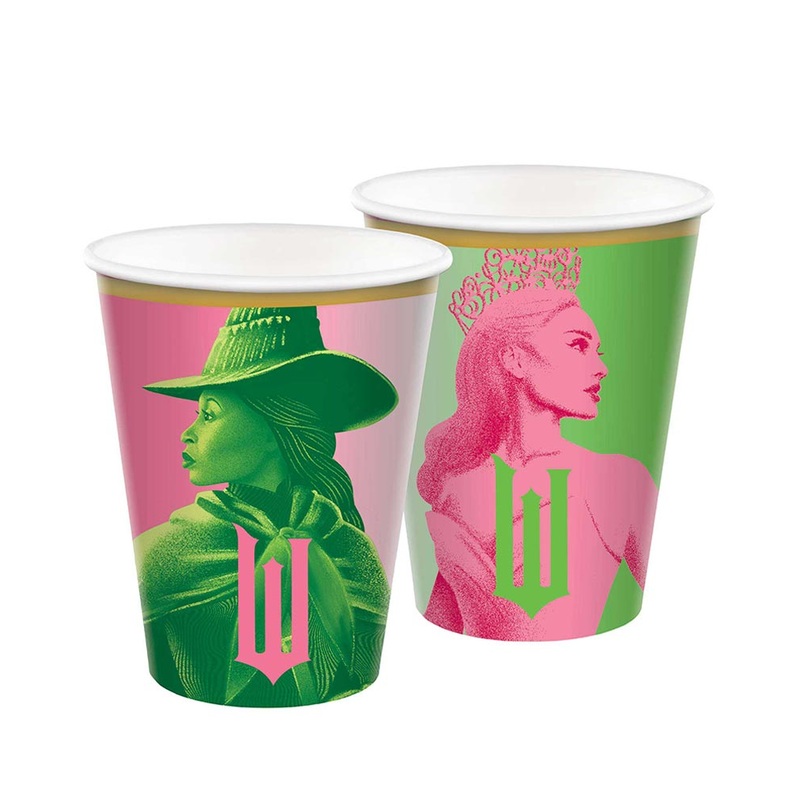 Wicked 266ml Paper Cups Pack of 8