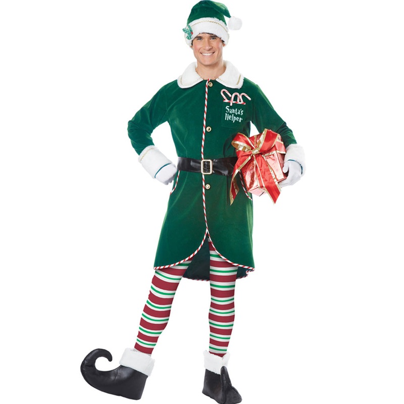 Workshop Elf Mens Christmas Costume