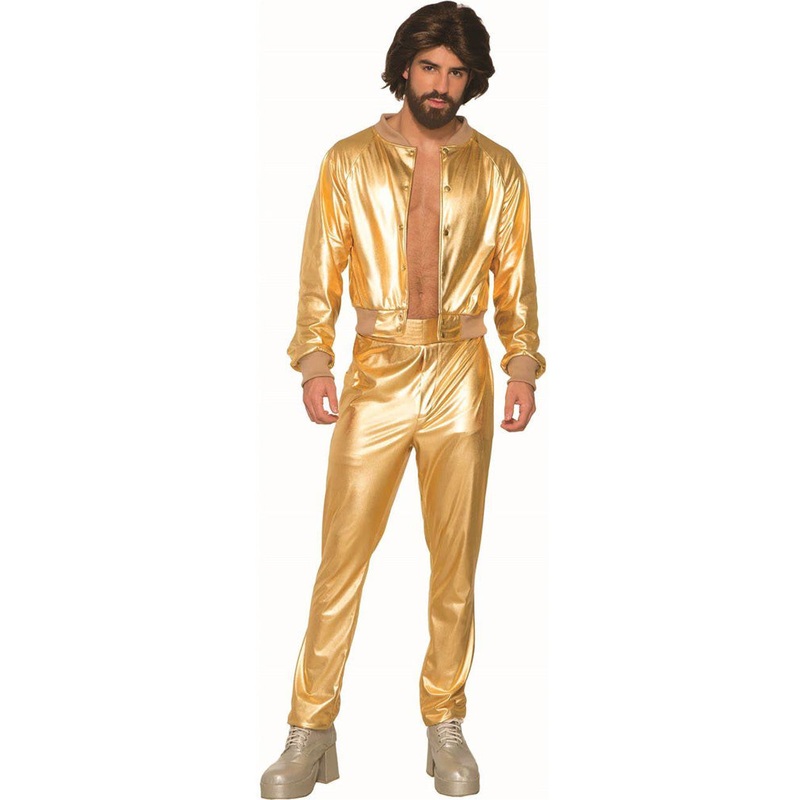 70s Disco Singer Mens Plus Size Costume