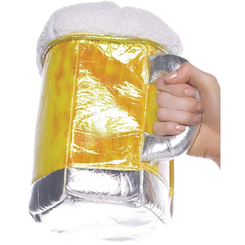 Gold Beer Stein Purse