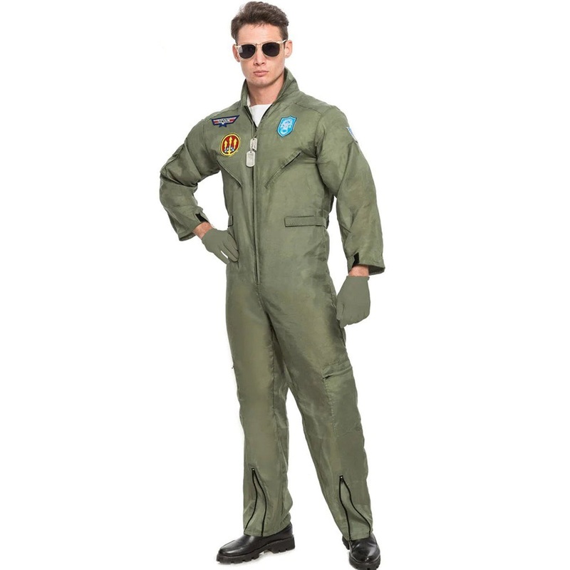 Military Fighter Pilot Mens Costume
