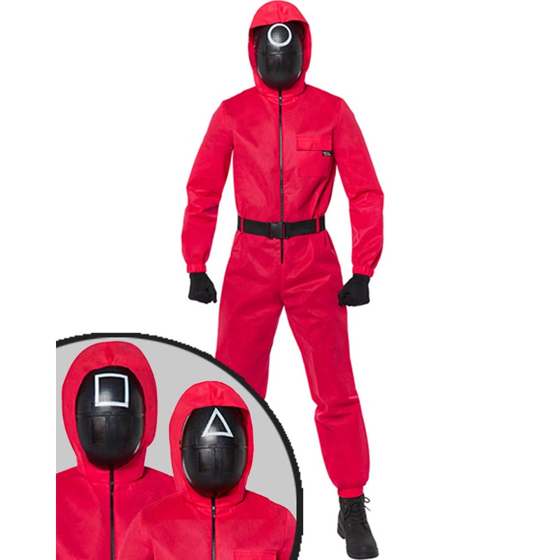 Squid Game Guard Deluxe Adult Costume