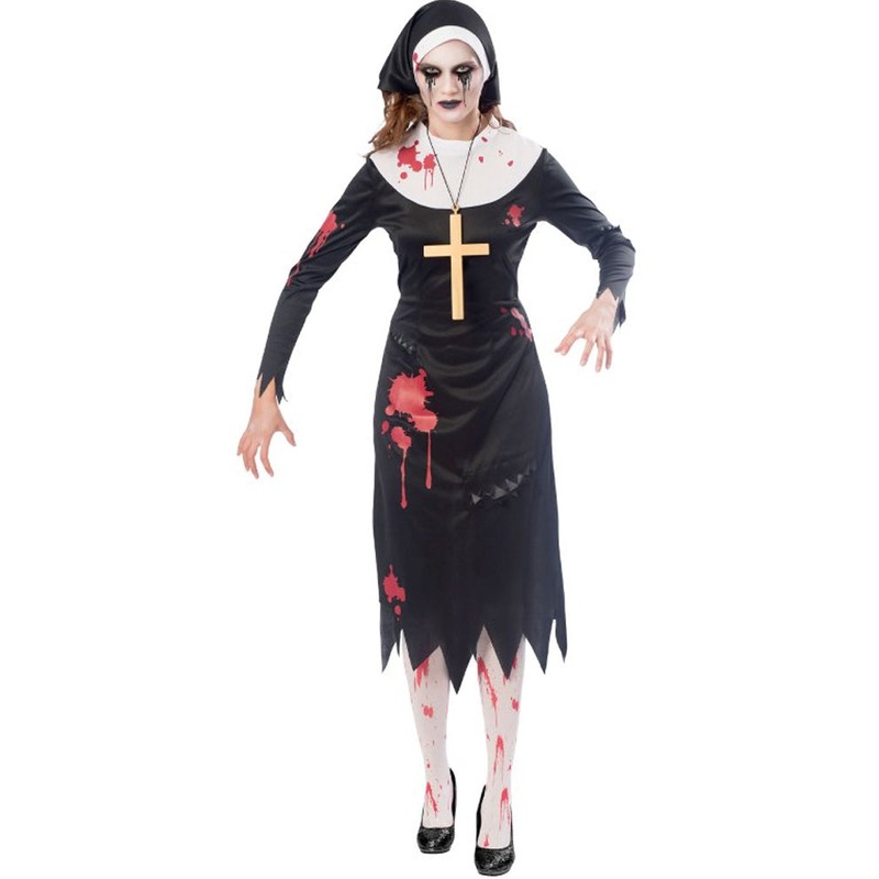 Zombie Nun Womens Costume