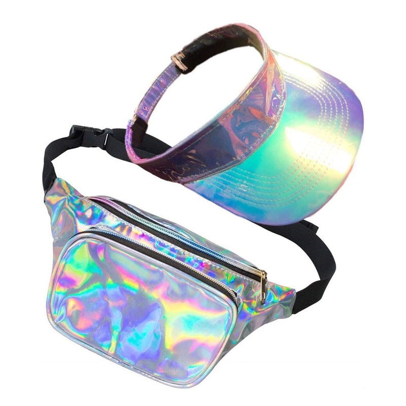 80s Galaxy Grandma Bumbag and Hat Set