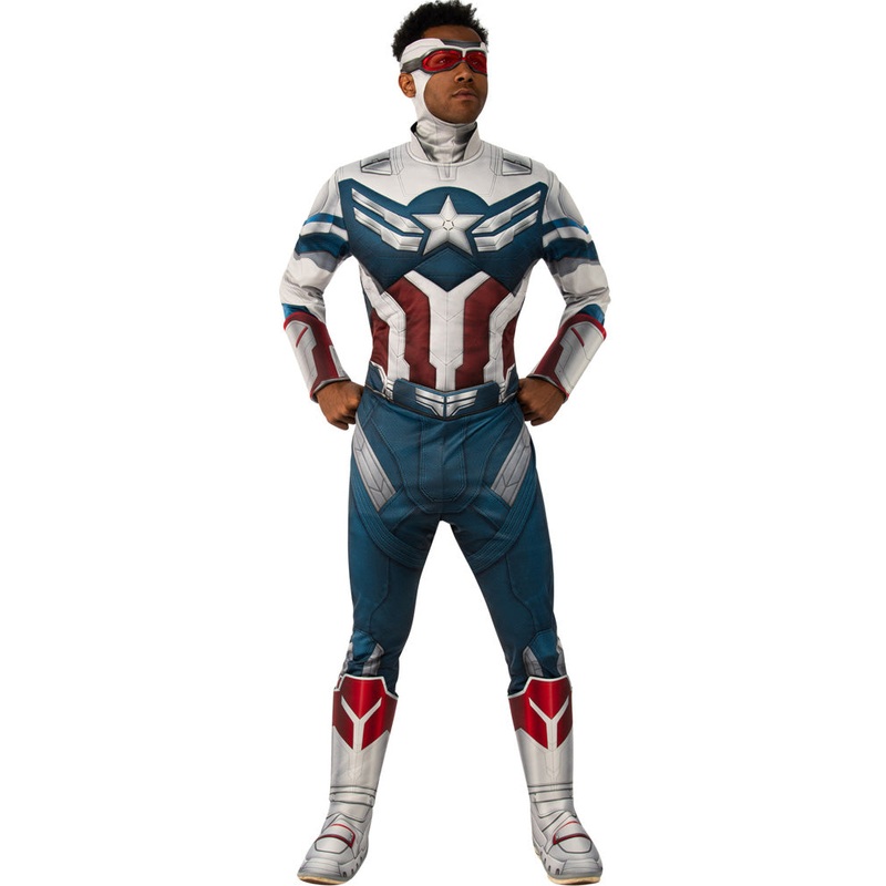 Falcon and the Winter Soldier Captain America Deluxe Mens Costume