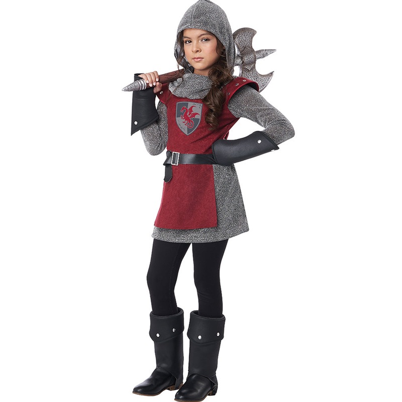 Fearless Knight Girls Costume