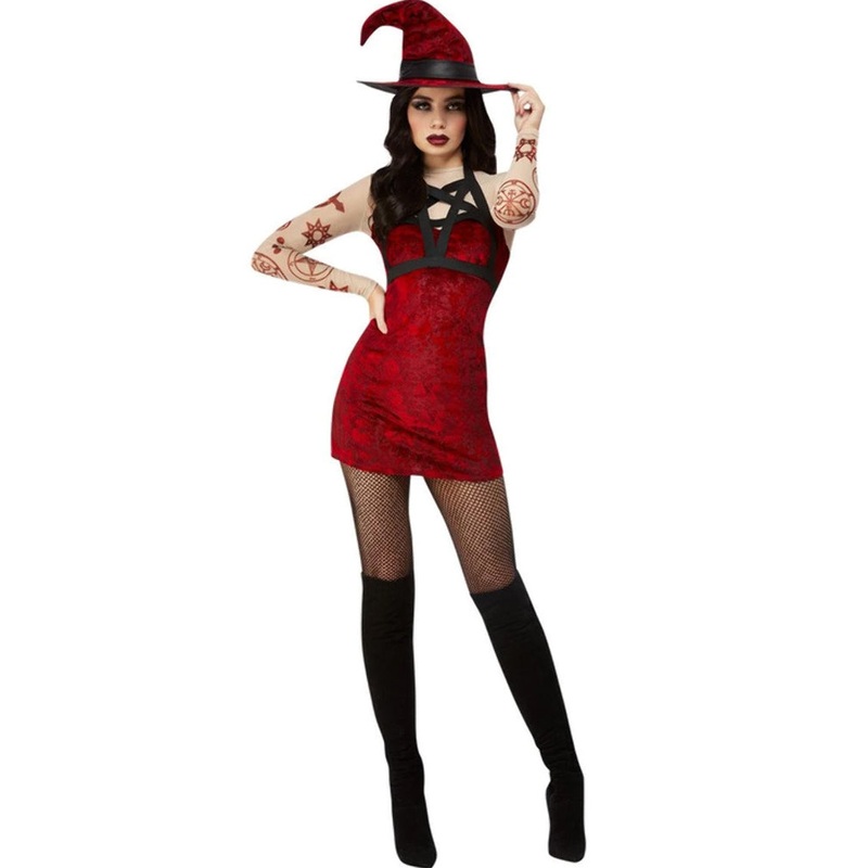 Fever Satanic Witch Womens Costume