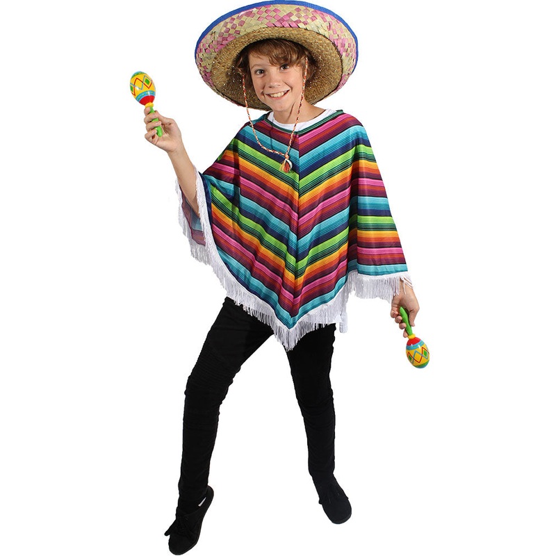 Fiesta Fun Kids Poncho