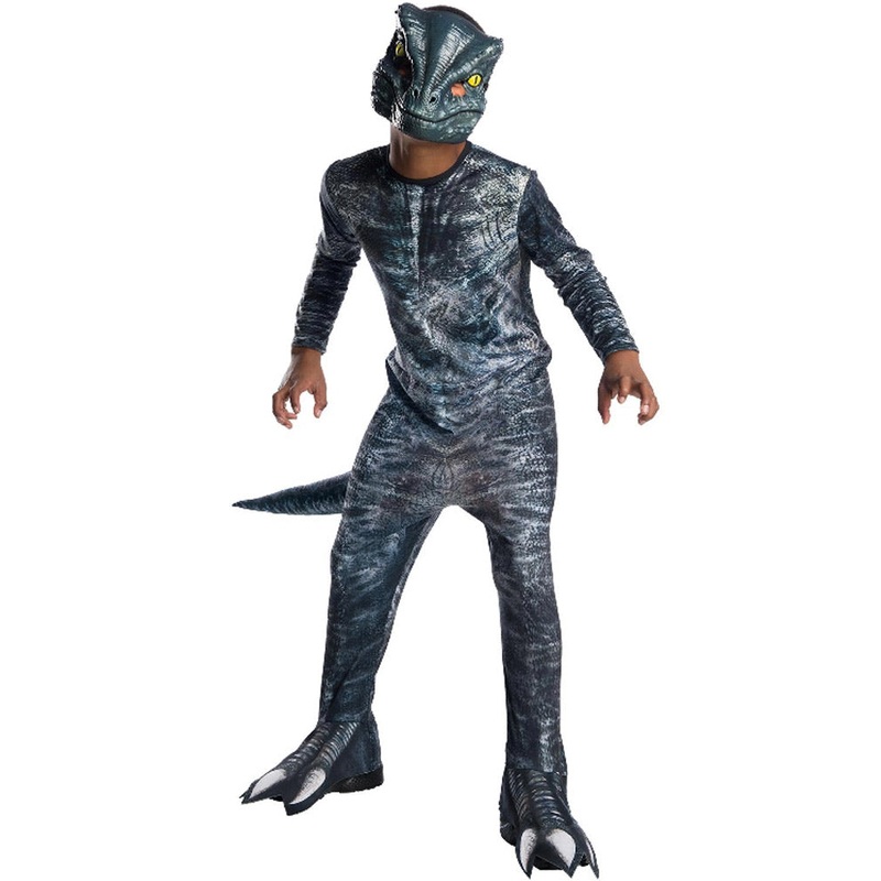 Jurassic World Velociraptor Blue Classic Boys Costume