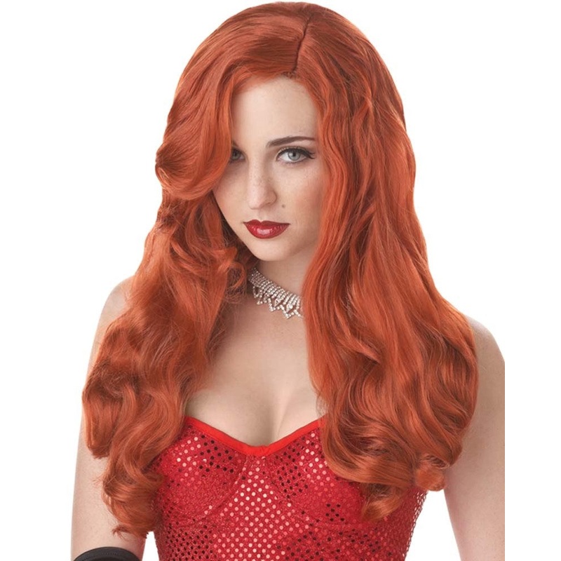 Movie Star Sinsation Long Red Wig