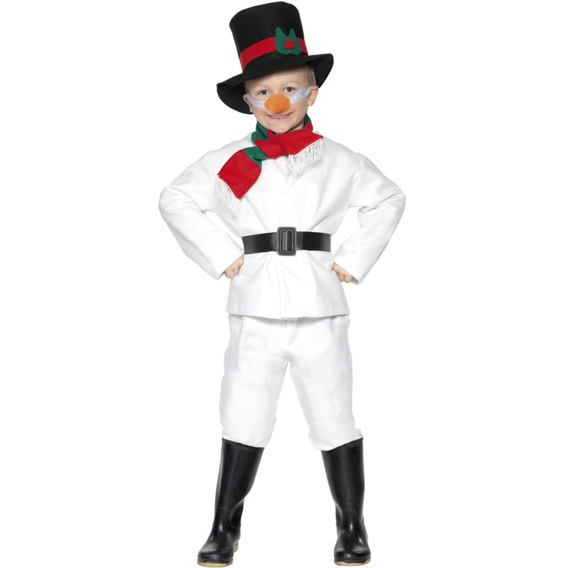 Snowman Kids Christmas Costume