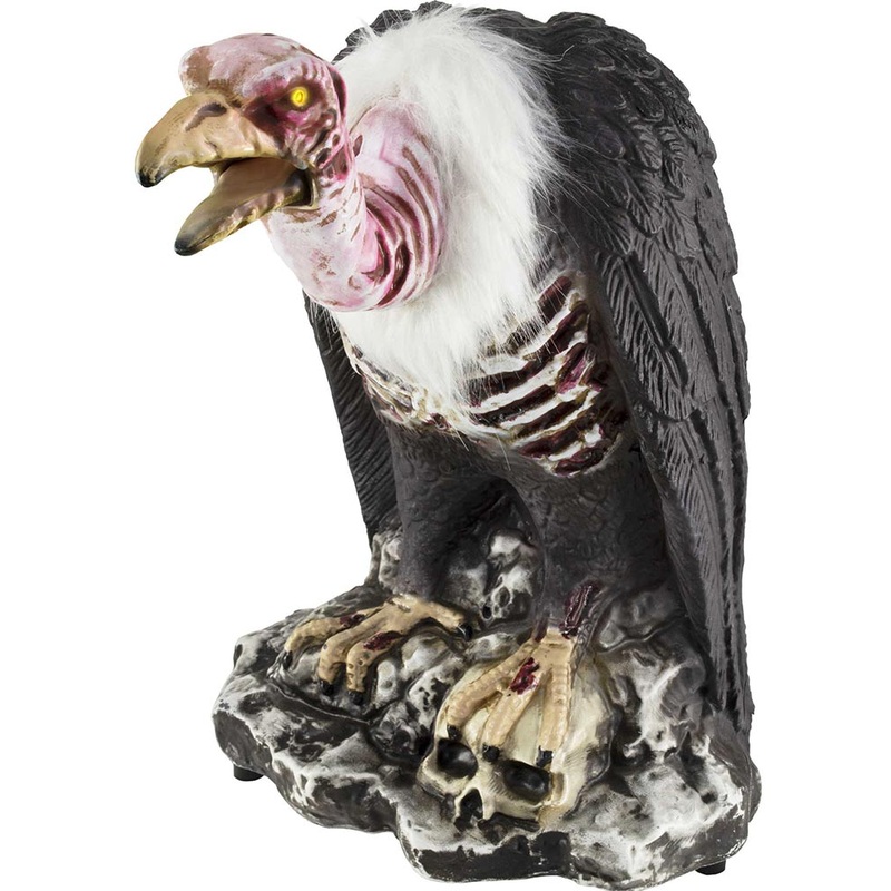 Talking Back Vulture Animatronic