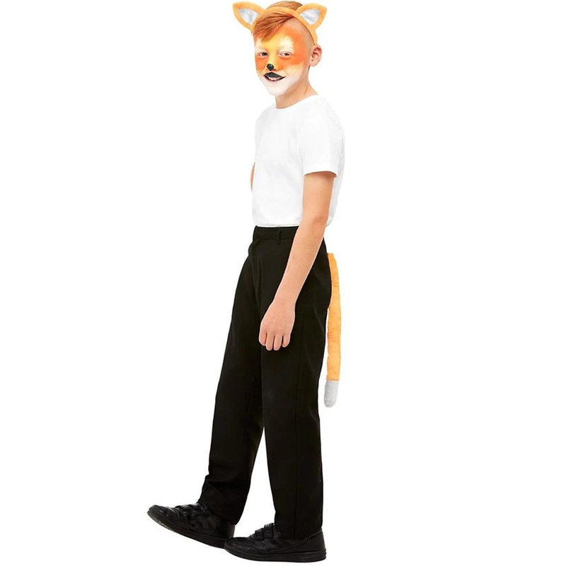 Fox Headband Make Up and Tail Set