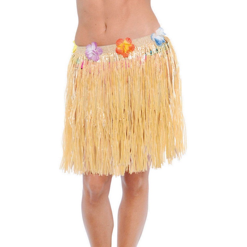 Hula Luau Natural Skirt