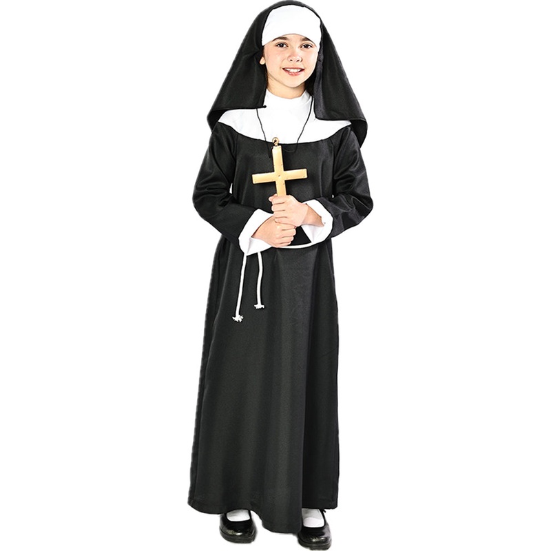 Nun Deluxe Girls Costume