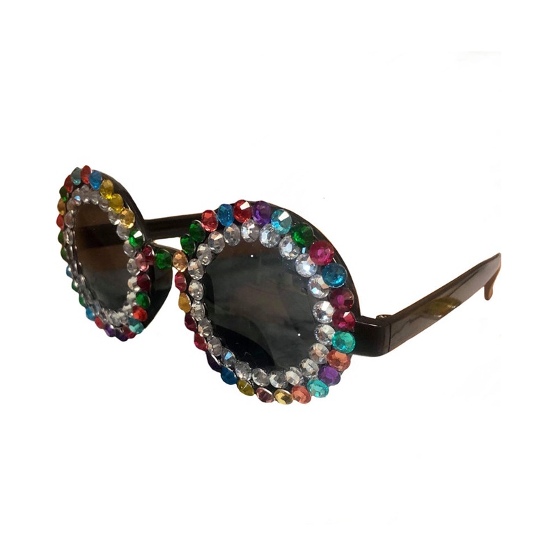 Over The Rainbow Jewelled Glasses
