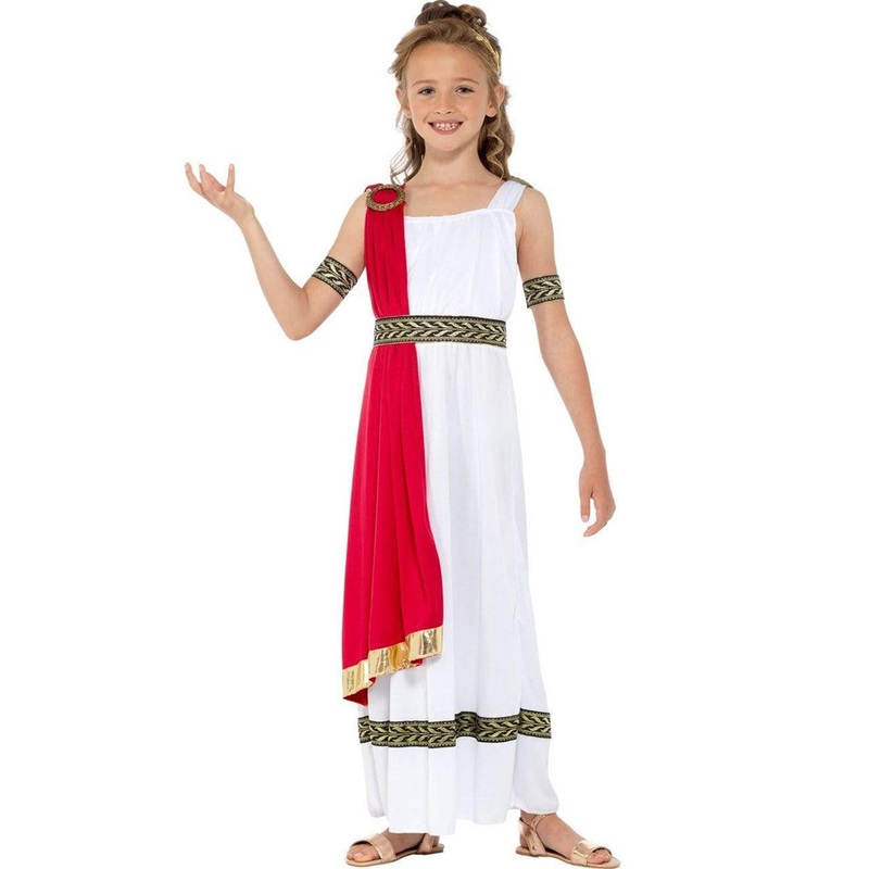 Roman Empress Deluxe Girls Costume