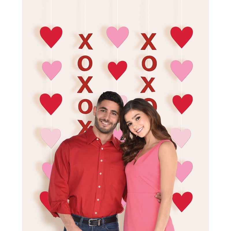 Valentine’s XOXO Hanging String Decorations
