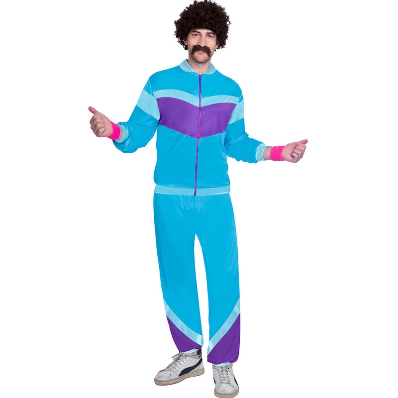 80s Shell Suit Mens Costume