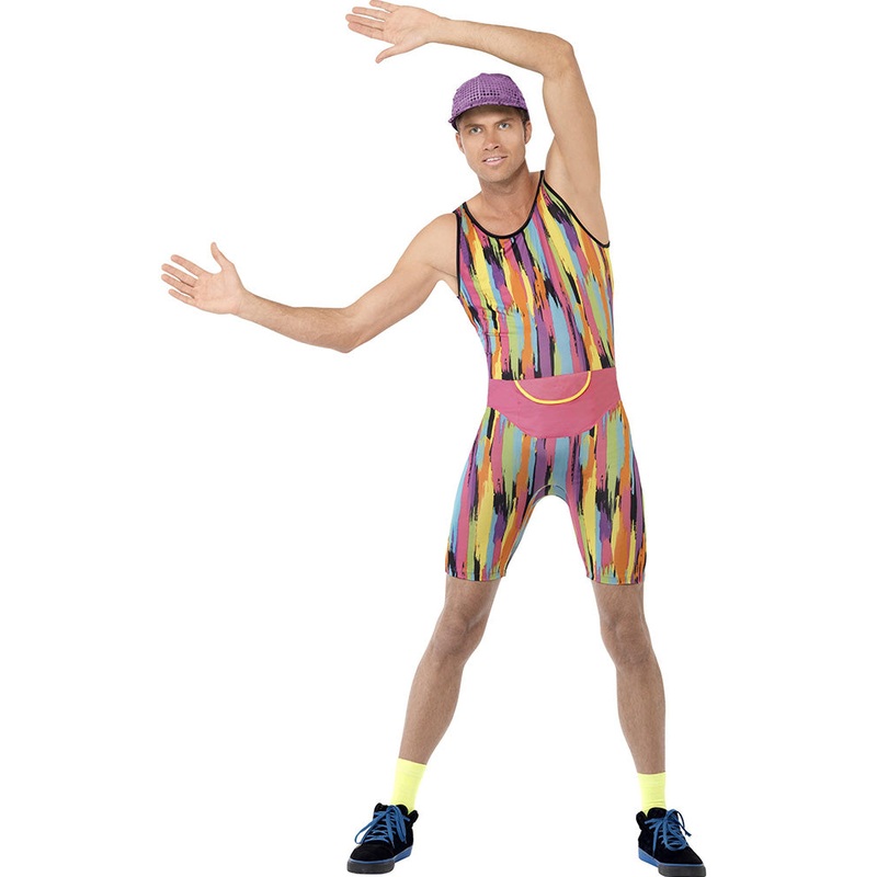 90s Mr Motivator Mens Costume