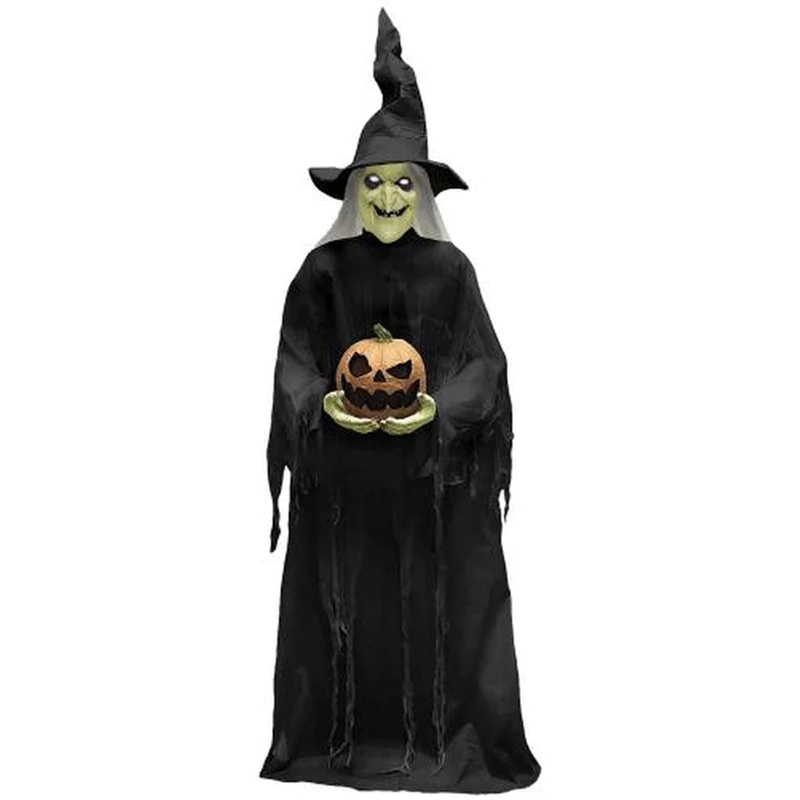 Animated Ghost Witch Prop 2.1m (US PLUG)