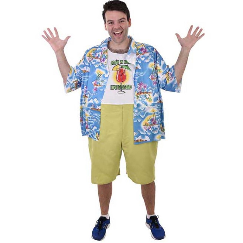 Big Tourist Mens Costume