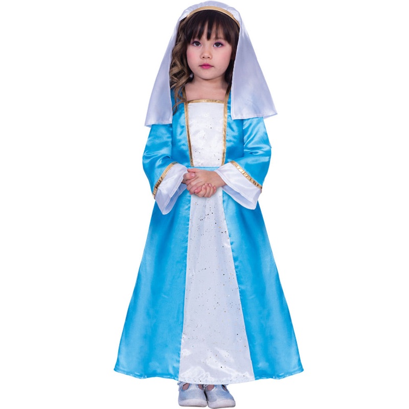 Blue Mary Girls Costume