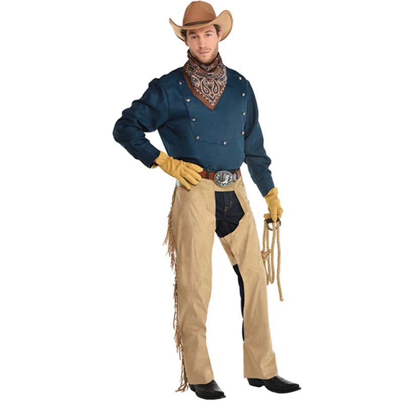 Cowboy Lasso Bandana Gloves and Belt Loop Set