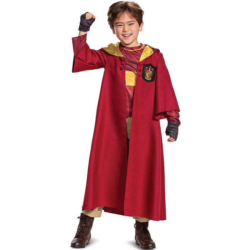 Harry Potter Quidditch Uniform Deluxe Boys Costume