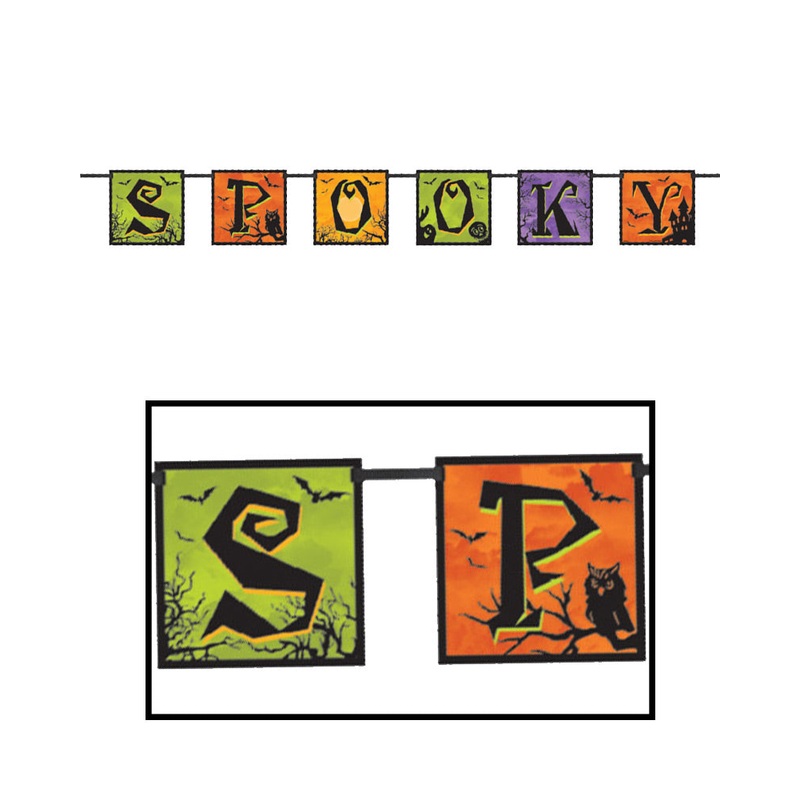 Haunted House Block Banner 4.2m