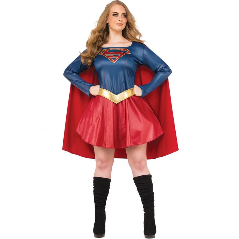 Supergirl Plus Size Womens Costume