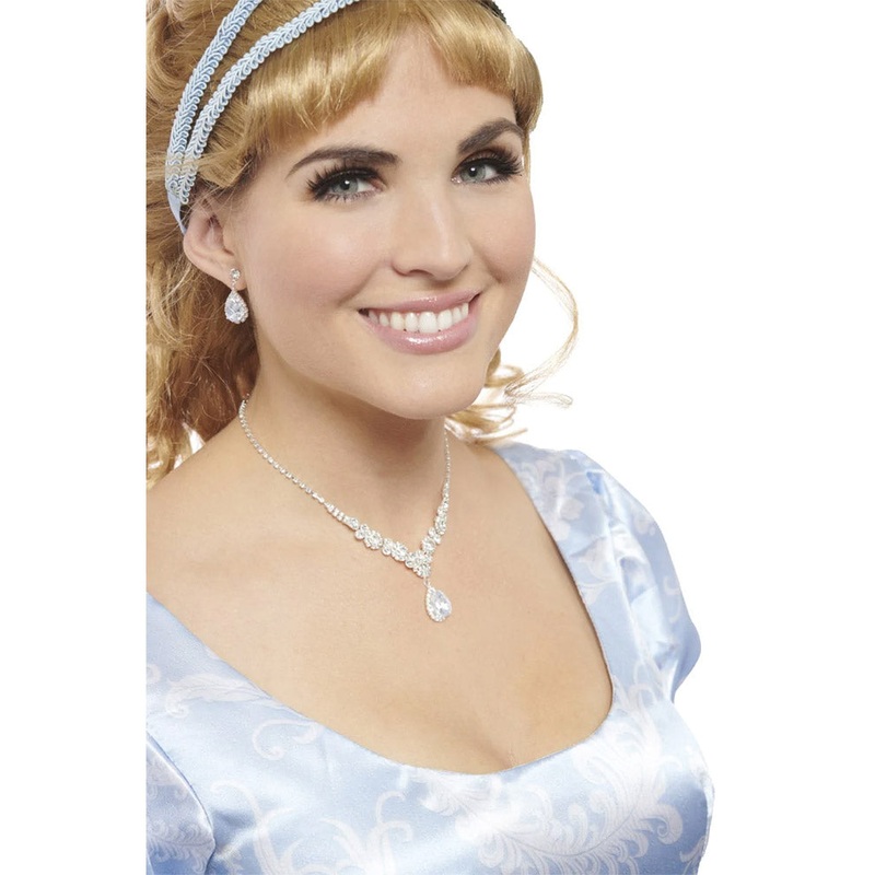 Teardrop Necklace and Earrings