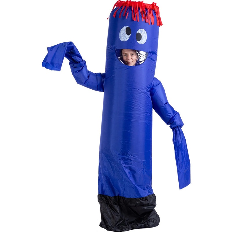 Blue Tube Dancer Adult Costume