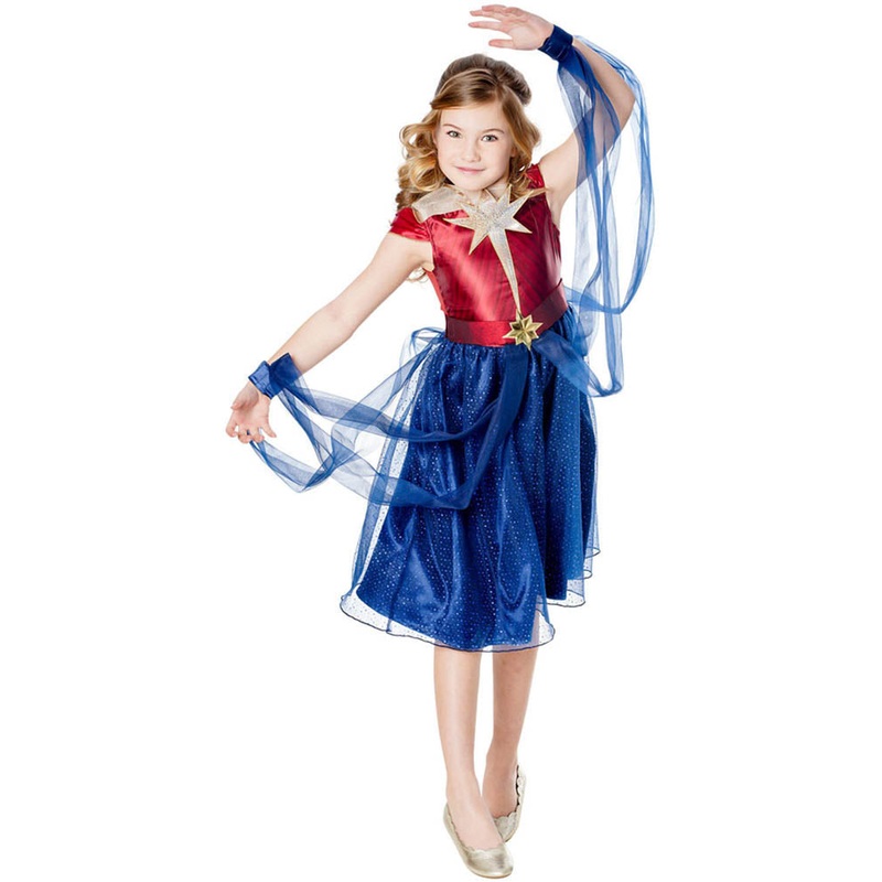Captain Marvel The Marvels Dress Girls Costume