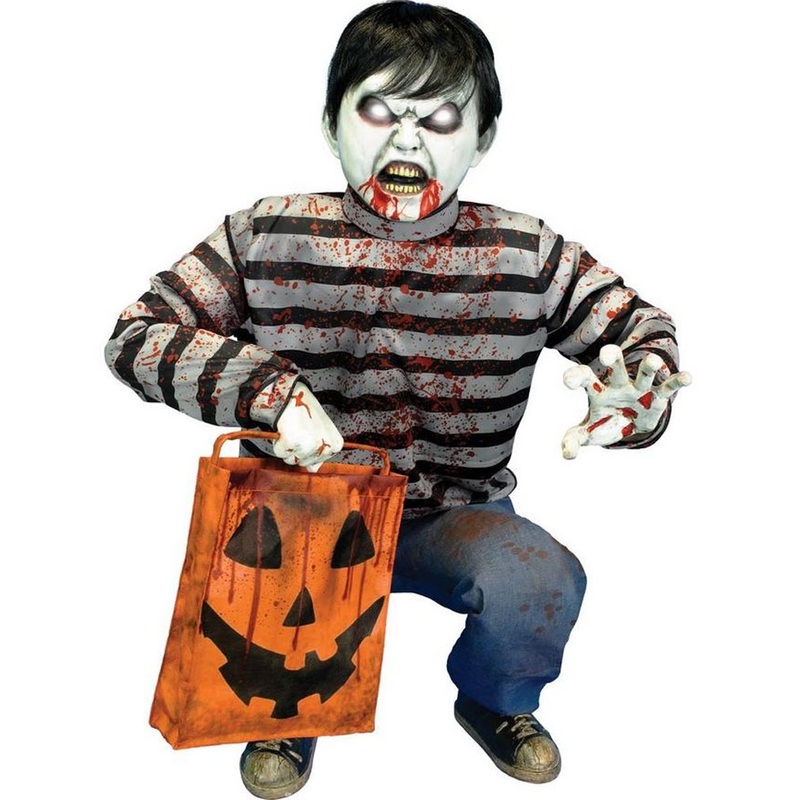 Crouching Candy Eater Animatronic