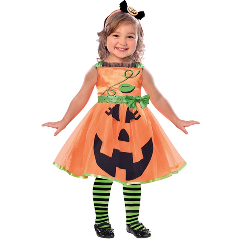 Cute Pumpkin Toddler and Kids Costume