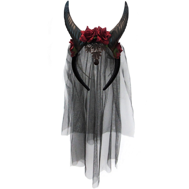 Demon Bride Headband
