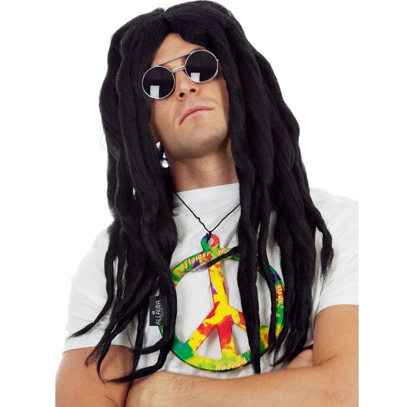 Long Black Dreadlocks Wig
