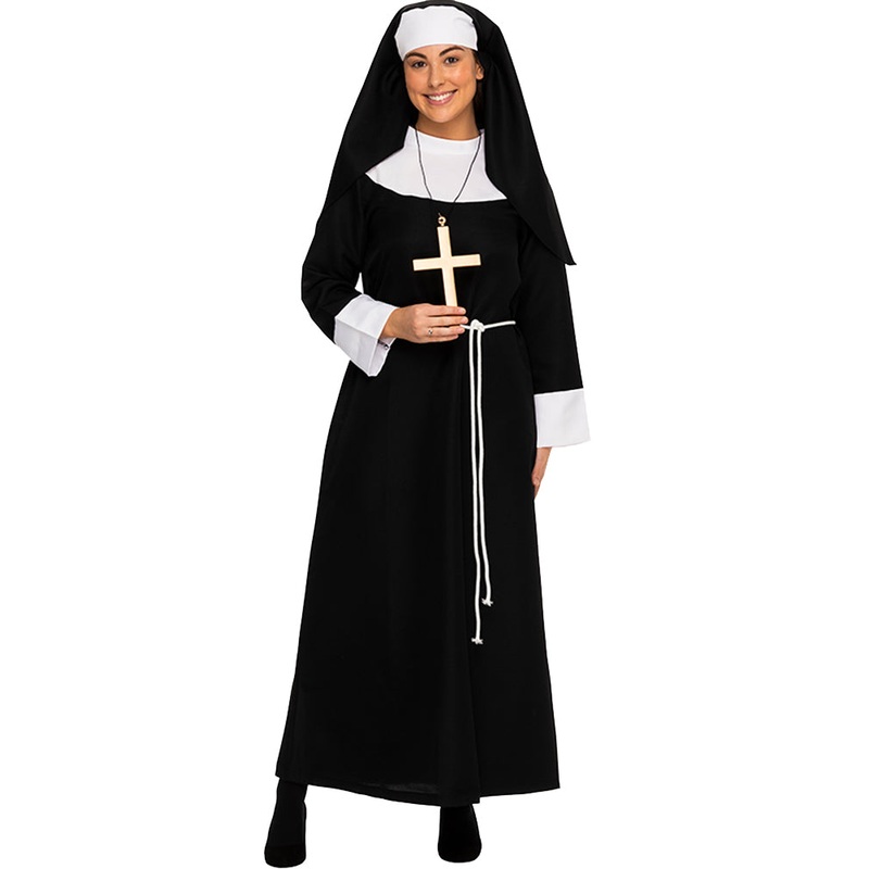 Nun Deluxe Womens Plus Size Costume