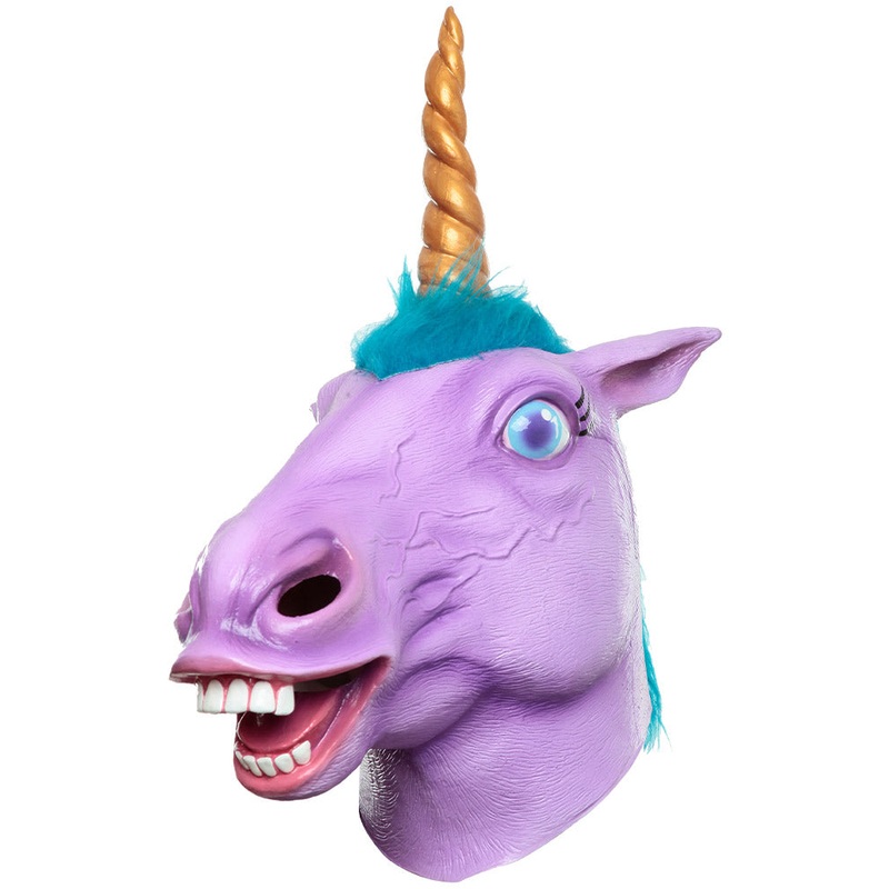 Pony Purple Unicorn Deluxe Mask