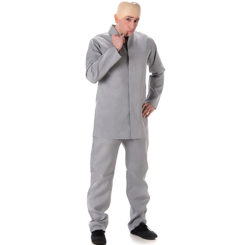 60s Grey Suit Mens Costume