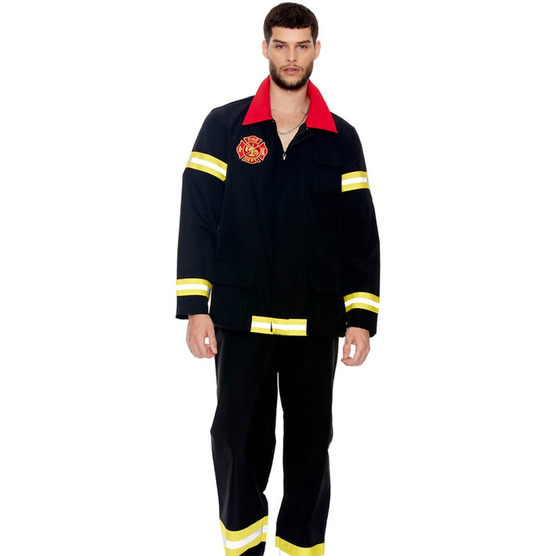 Daring Fireman Mens Costume