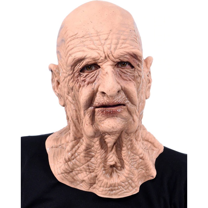 Dead On Arrival Old Man Latex Mask