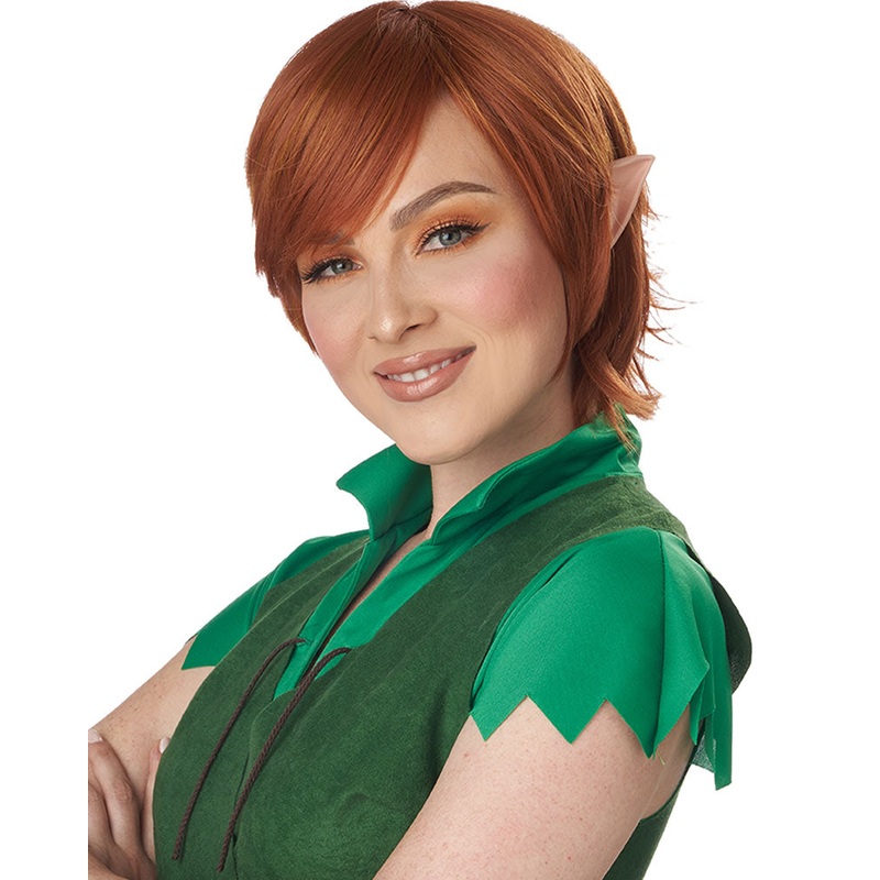 Peter Pan Short Auburn Wig