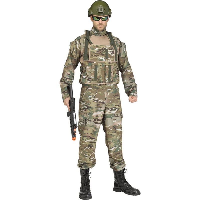 Tactical Assault Commando Mens Costume