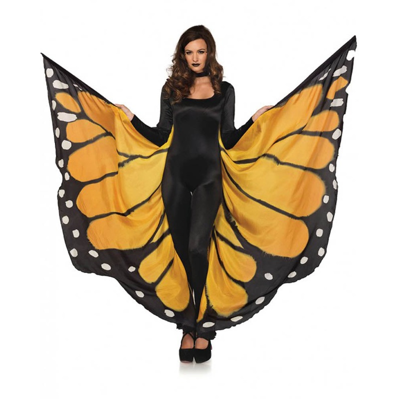 Yellow and Black Butterfly Cape