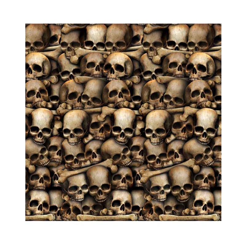 Catacombs Skulls Backdrop 9.1m