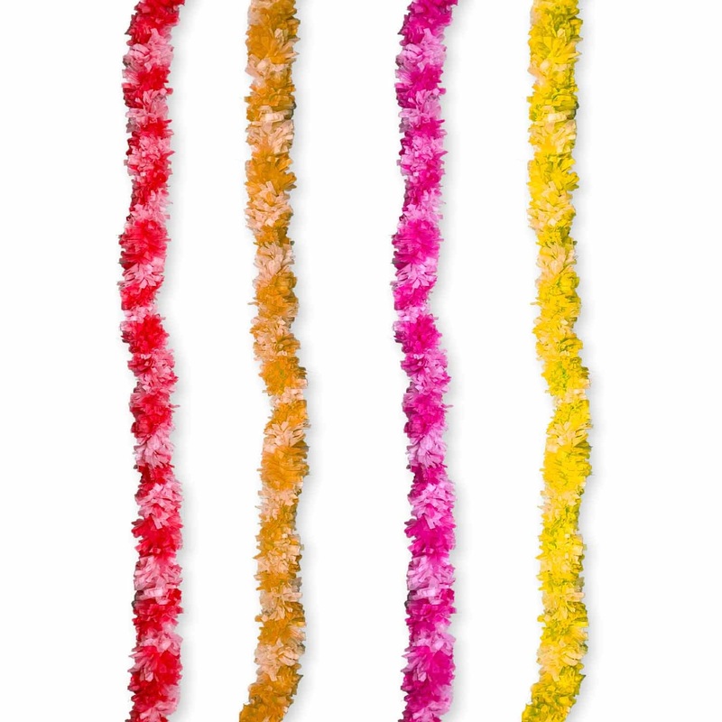 Diwali Leis Assorted Colours 1.5m