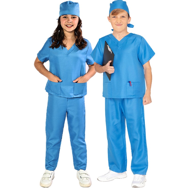Doctor Scrubs Kids Costume